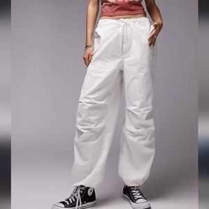 - Baggy Hollister Cream Pants
